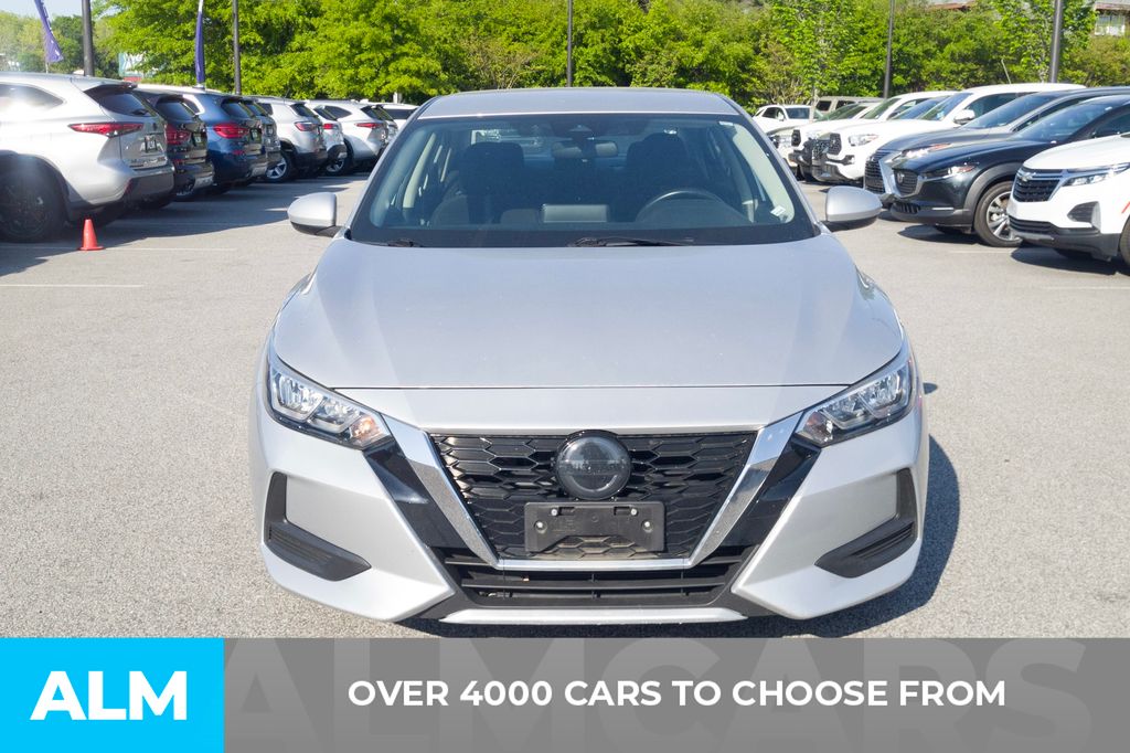 Used 2021 Nissan Sentra SV with VIN 3N1AB8CVXMY310238 for sale in Florence, SC