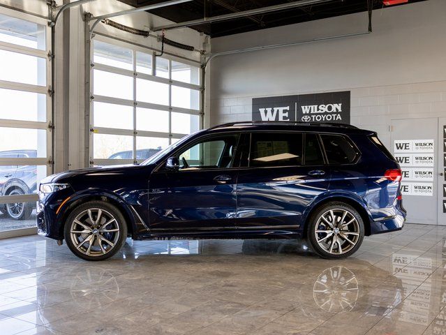 Tanzanite Blue II Metallic 2020 BMW X7 M50i AWD SUV / Crossover All-Wheel Drive 8-Speed Automatic