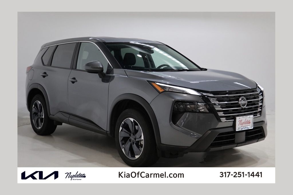 Gray (Gun Metallic) 2025 Nissan Rogue SUV / Crossover Front-Wheel Drive Continuously Variable Transmission