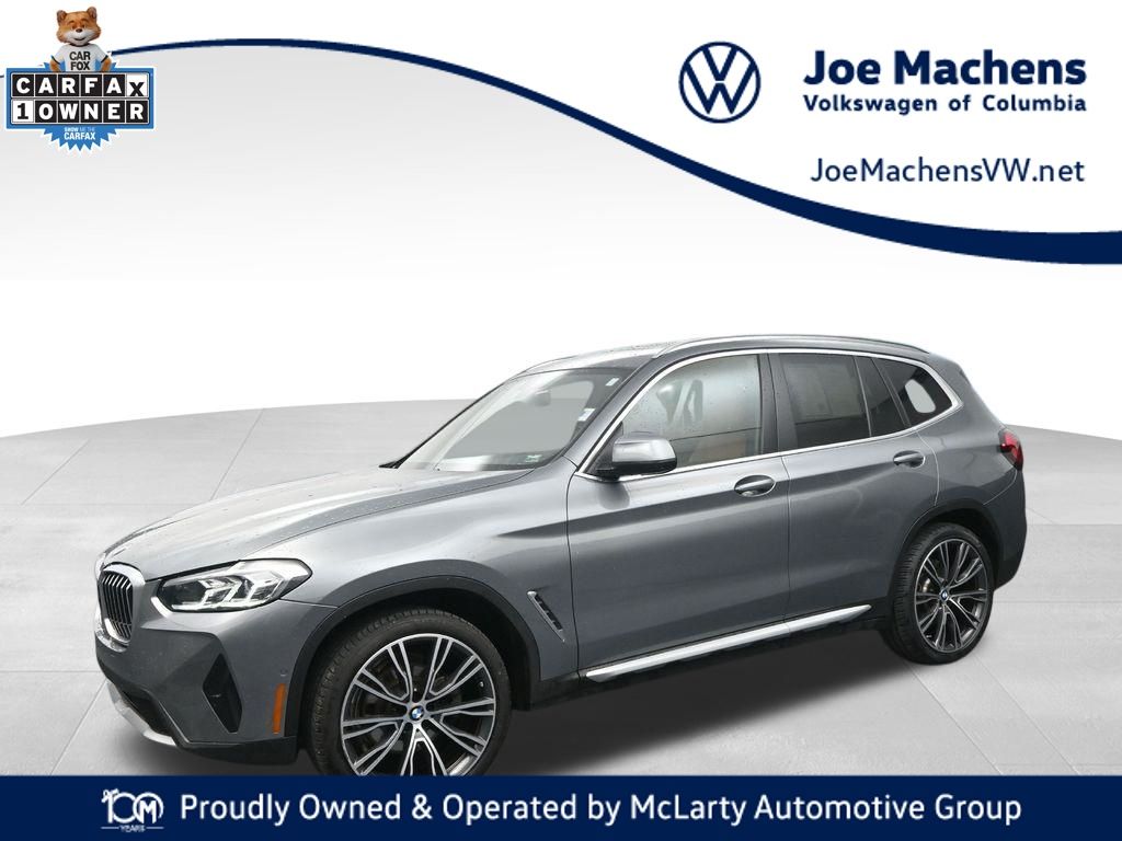 Skyscraper Gray Metallic 2023 BMW X3 xDrive30i AWD SUV / Crossover All-Wheel Drive 8-Speed Automatic