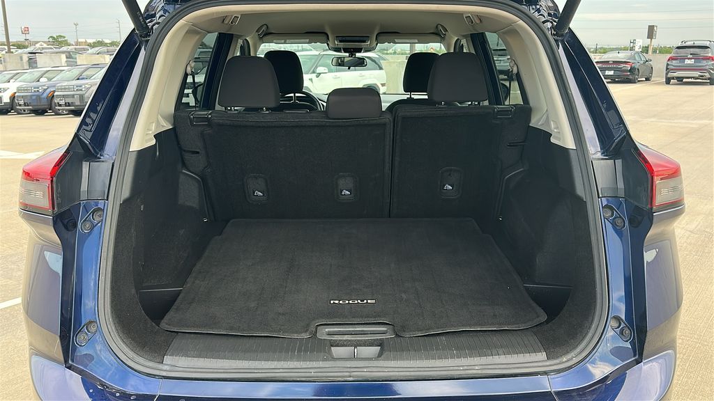 2025 Nissan Rogue SV Blue at South Houston Nissan