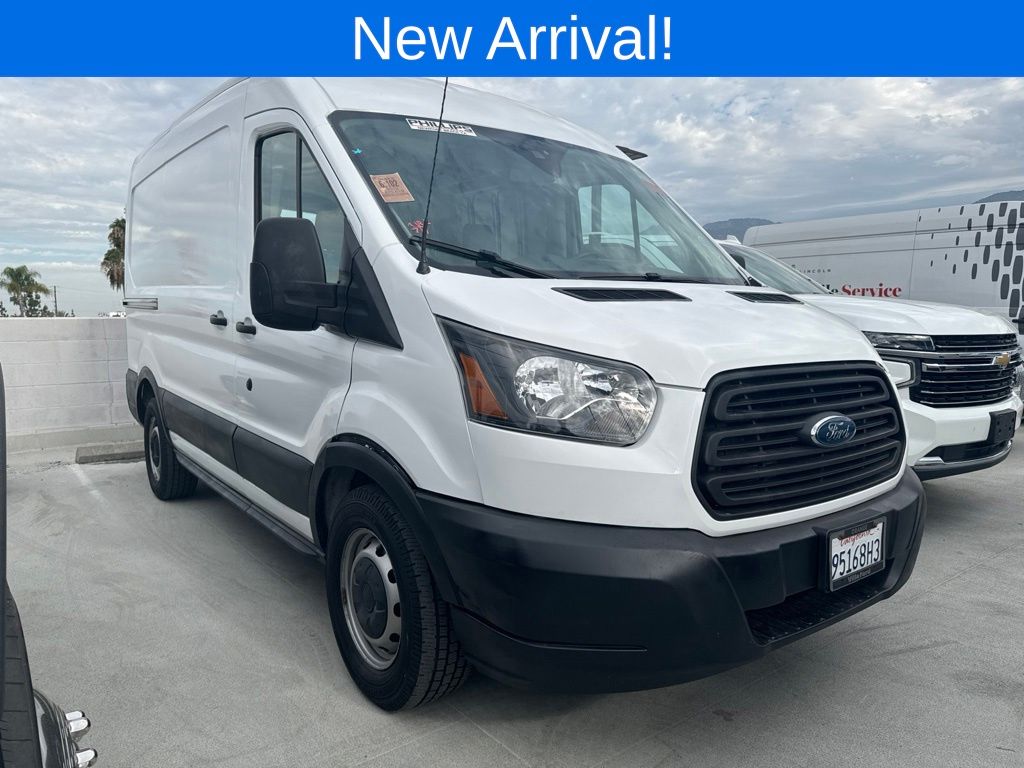 Oxford White 2018 Ford Transit Cargo Van Rear-Wheel Drive 6-Speed Automatic Overdrive