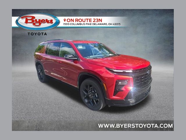 Radiant Red Tintcoat 2026 Chevrolet Traverse RS AWD SUV / Crossover Four-Wheel Drive 8-Speed Automatic