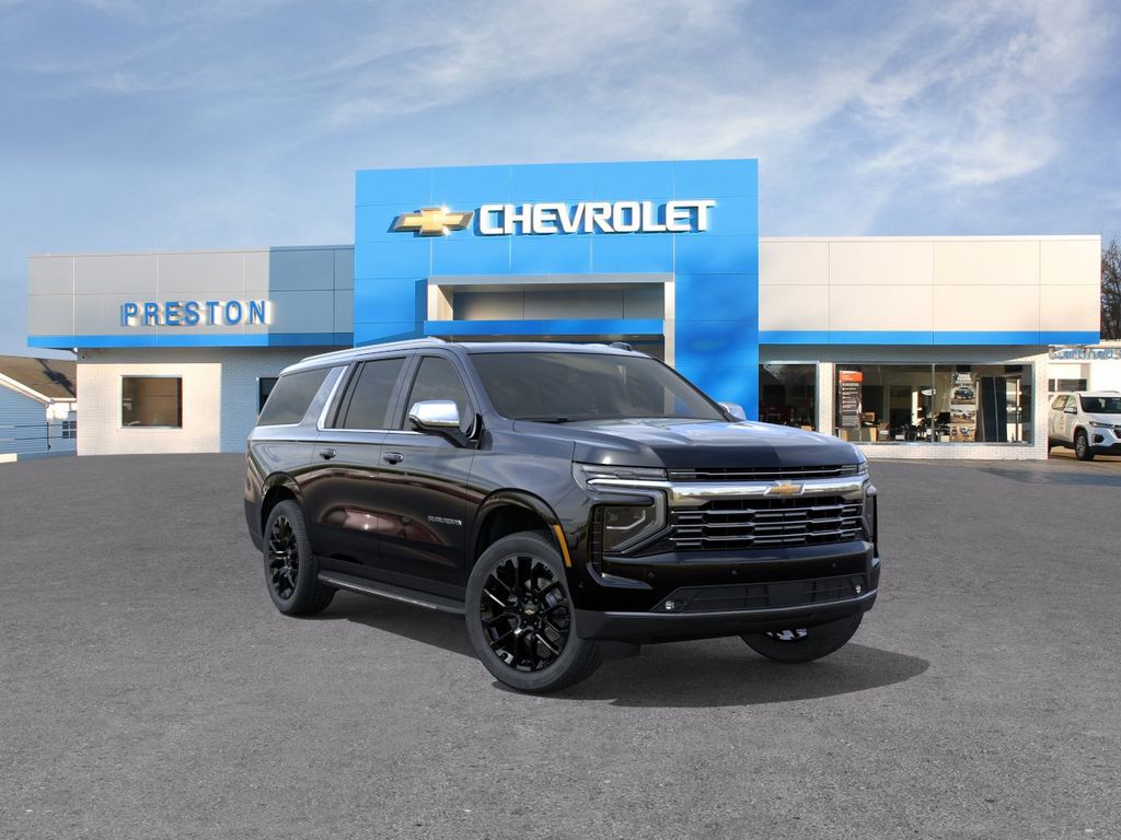 Black 2026 Chevrolet Suburban Premier 4WD SUV / Crossover Four-Wheel Drive