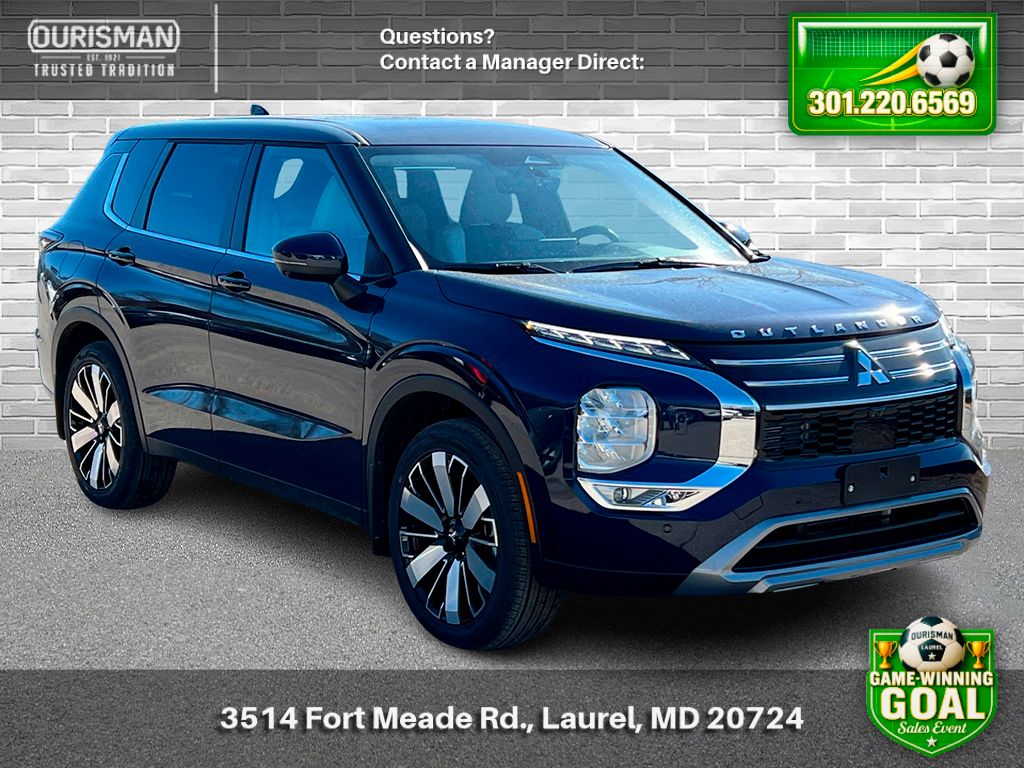 Blue 2026 Mitsubishi Outlander LE FWD SUV / Crossover Front-Wheel Drive Continuously Variable Transmission