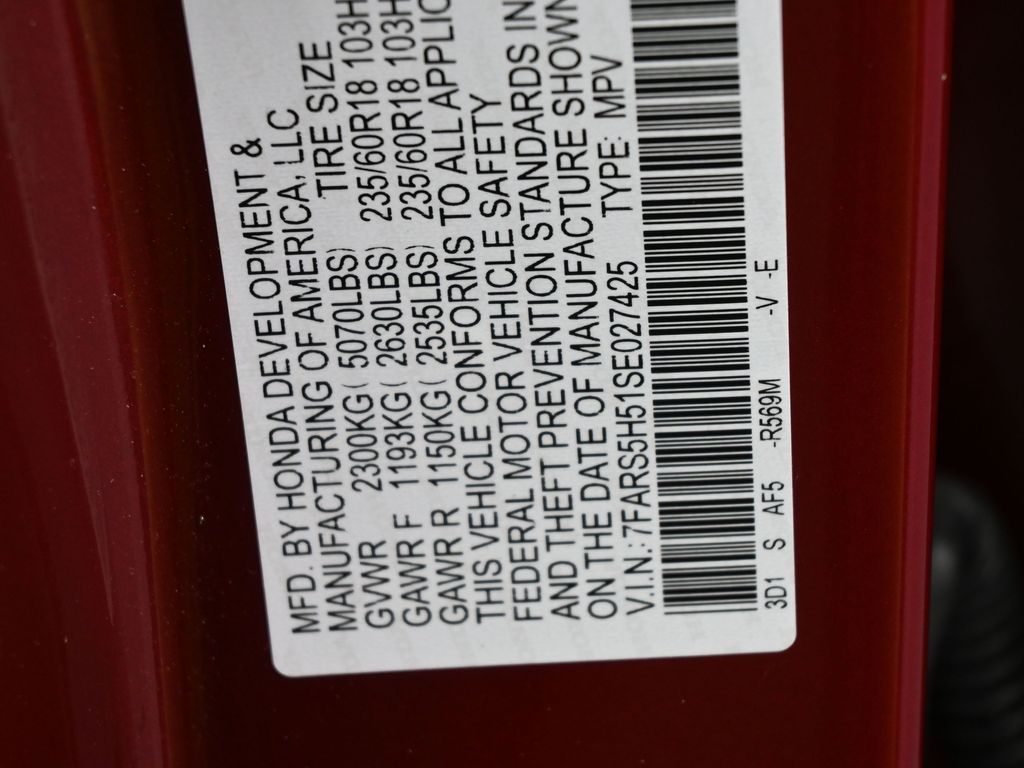 Used 2025 Red Honda Sport image 16