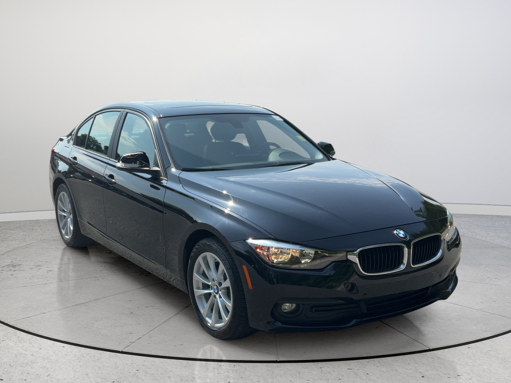 Jet Black 2016 BMW 3 Series Sedan Rear-Wheel Drive 8-Speed Automatic