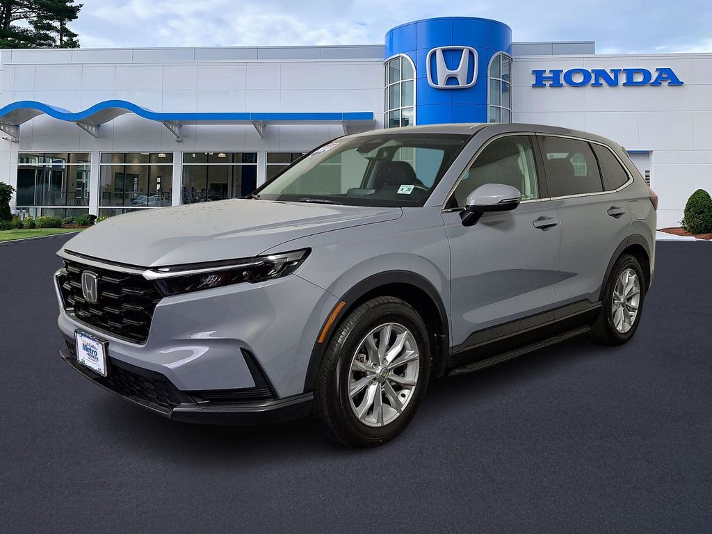 Gray 2024 Honda CR-V EX AWD SUV / Crossover All-Wheel Drive Continuously Variable Transmission