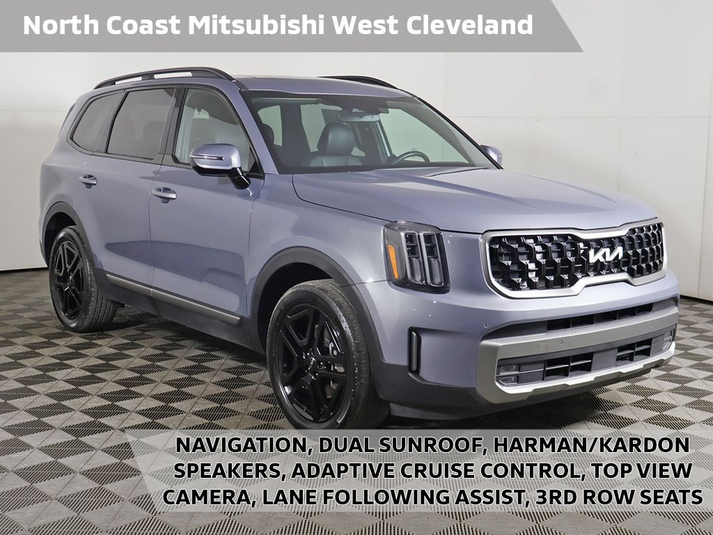 Everlasting Silver 2023 Kia Telluride SX X-Line AWD SUV / Crossover All-Wheel Drive 8-Speed Automatic