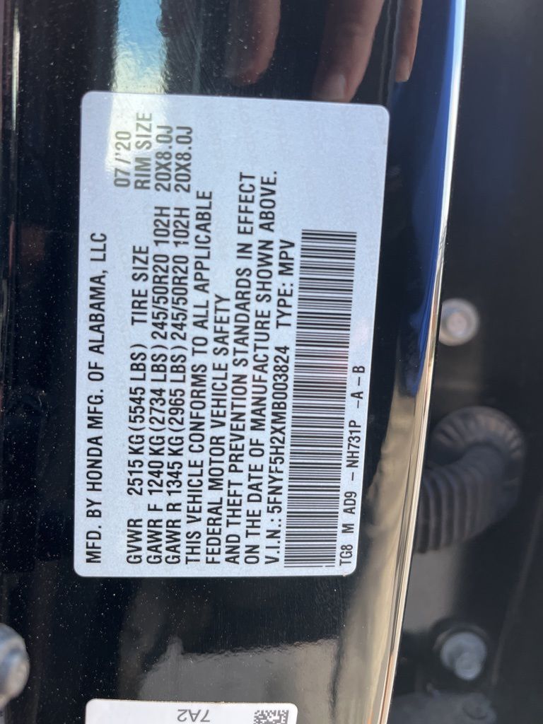 Thumbnail: 2021 Honda Pilot - 11