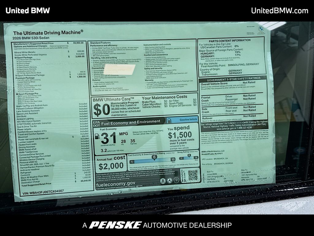 Thumbnail: 2026 BMW 5 Series - 15