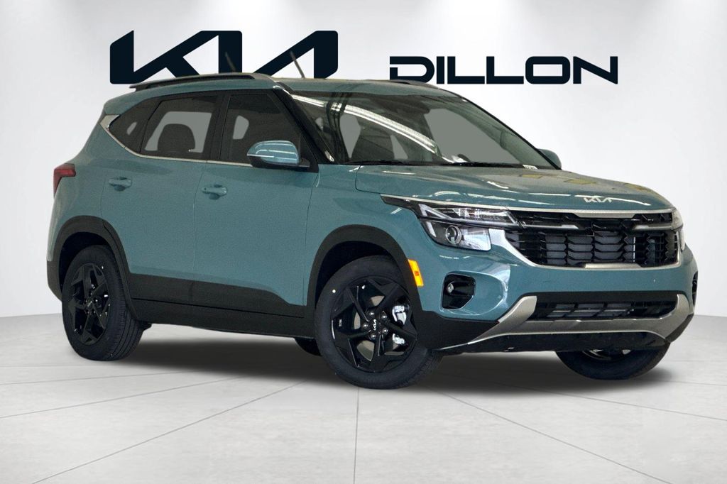 Pluton Blue 2026 Kia Seltos SUV / Crossover Front-Wheel Drive Continuously Variable Transmission