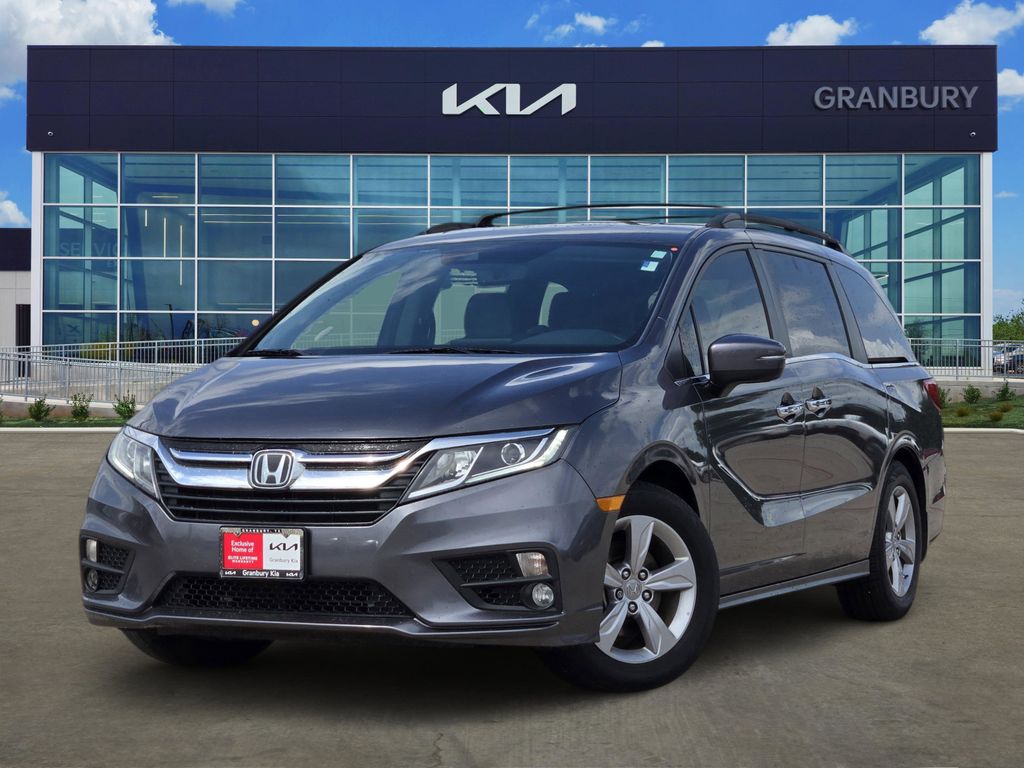 Gray 2020 Honda Odyssey EX-L FWD Minivan Front-Wheel Drive Automatic