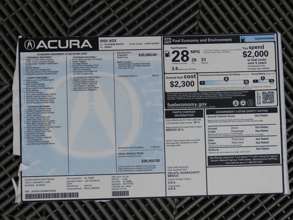 2025 Acura ADX  9