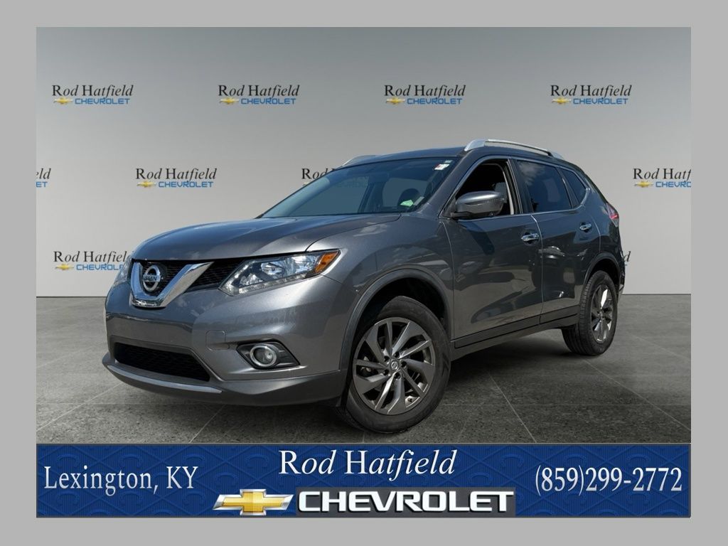 Gray (Gun Metallic) 2016 Nissan Rogue SUV / Crossover All-Wheel Drive Continuously Variable Transmission