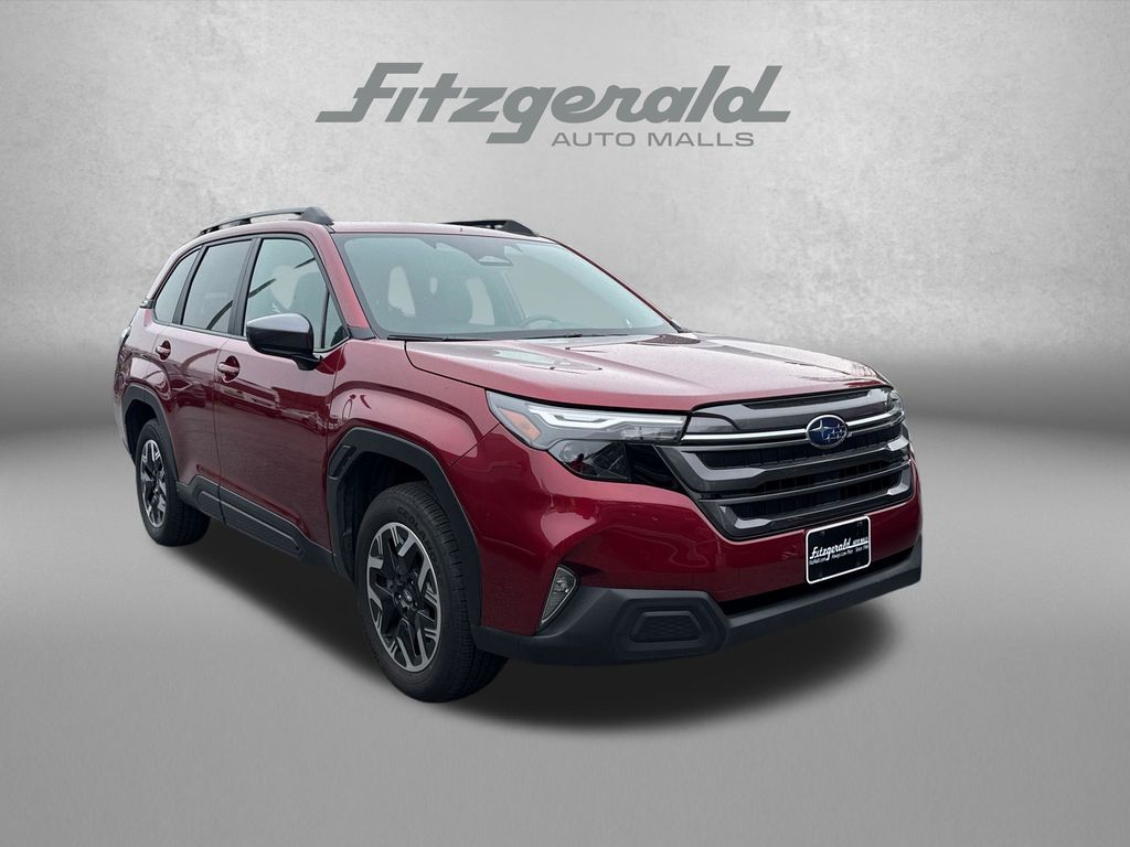Crimson Red Pearl 2026 Subaru Forester SUV / Crossover All-Wheel Drive Continuously Variable Transmission