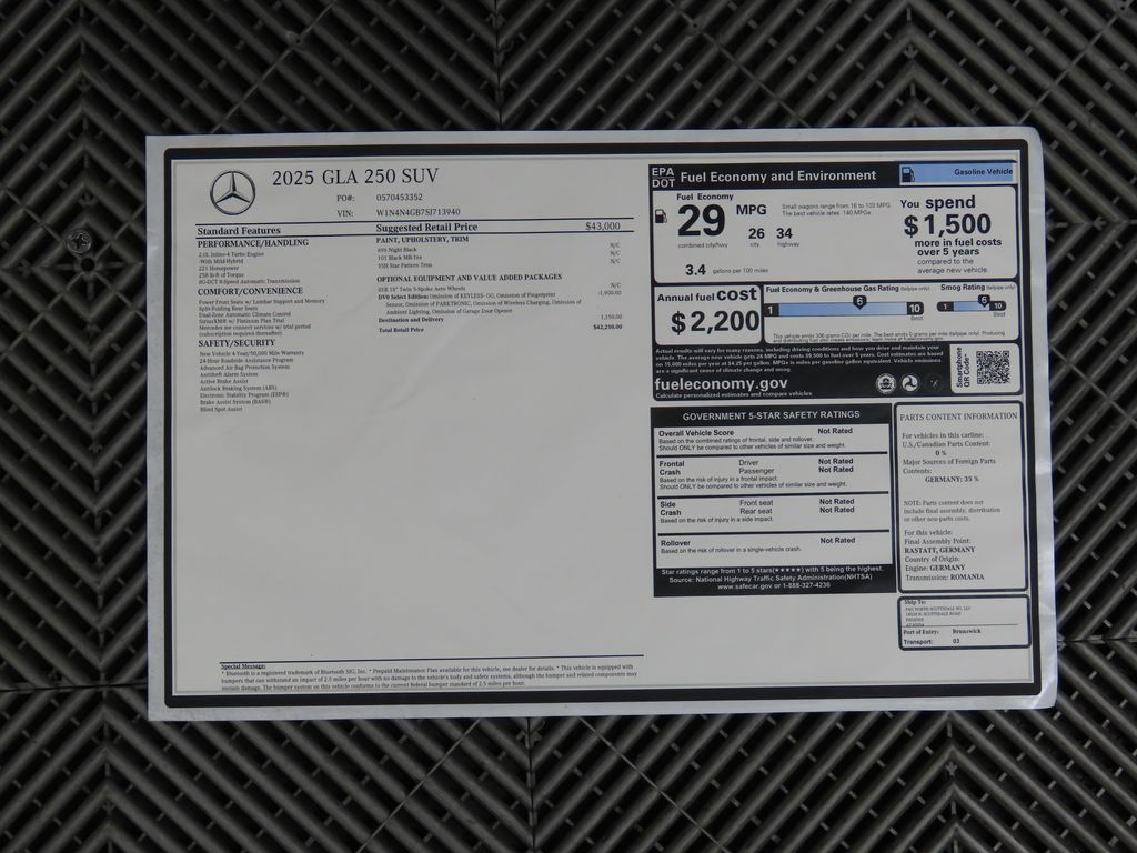 2025 Mercedes-Benz GLA 250 9