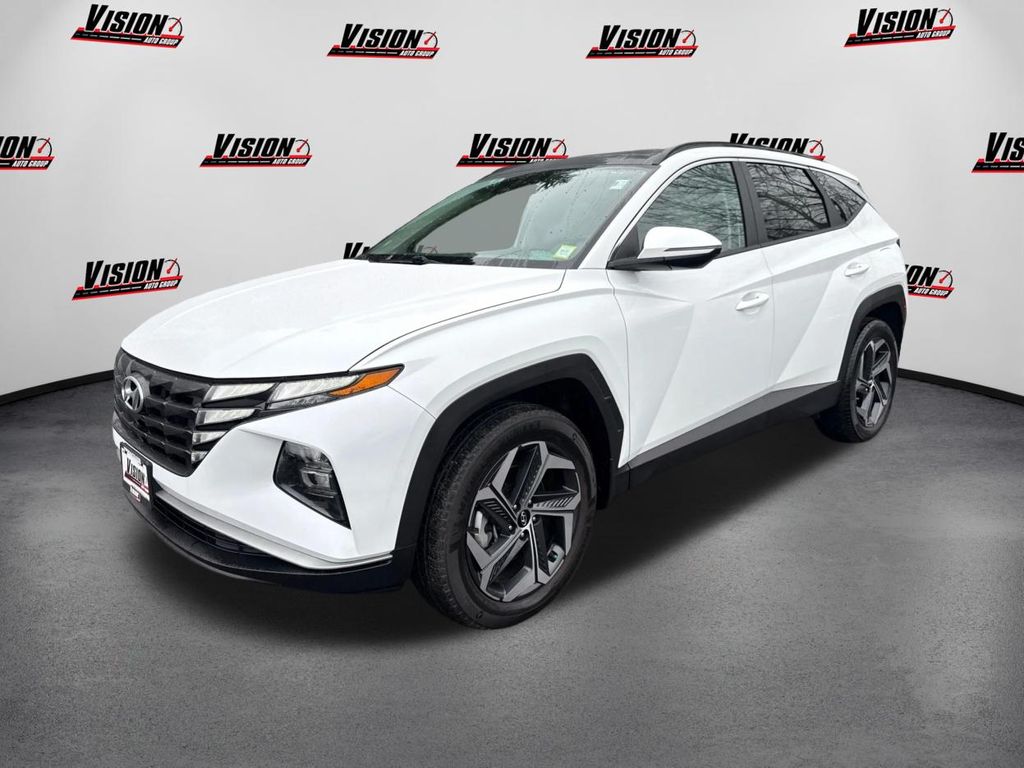 White Pearl 2024 Hyundai Tucson Hybrid SEL Convenience AWD SUV / Crossover All-Wheel Drive 6-Speed Automatic