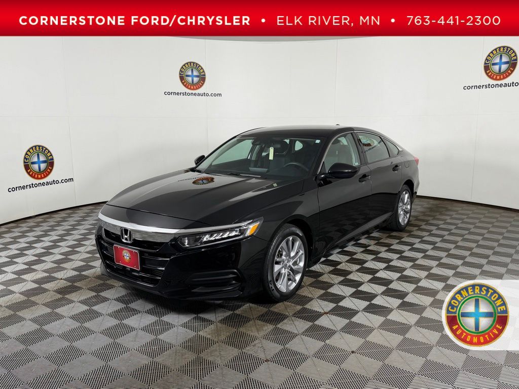 Black 2018 Honda Accord 1.5T LX FWD Sedan Front-Wheel Drive Continuously Variable Transmission