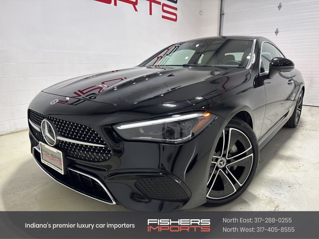 Black 2025 Mercedes-Benz CLE Coupe All-Wheel Drive 9-Speed Automatic