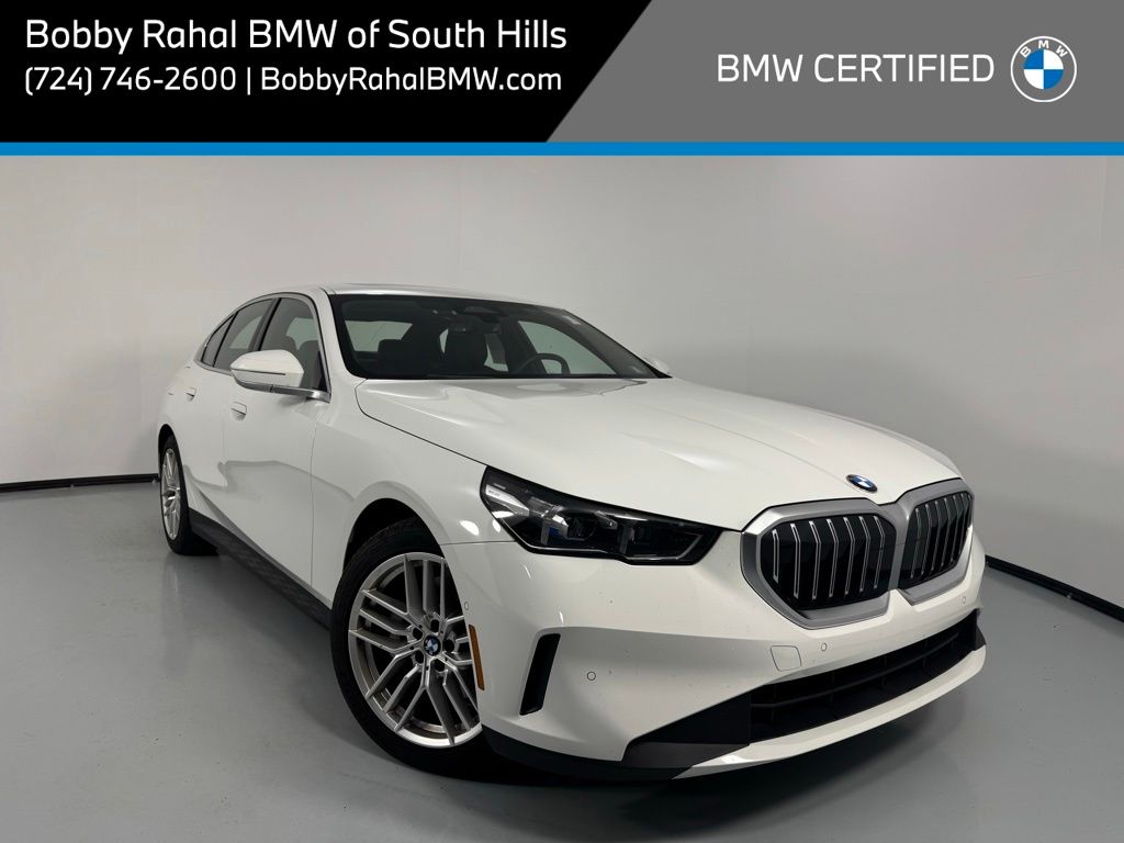 Alpine White 2024 BMW 5 Series 530i xDrive AWD Sedan All-Wheel Drive 8-Speed Automatic