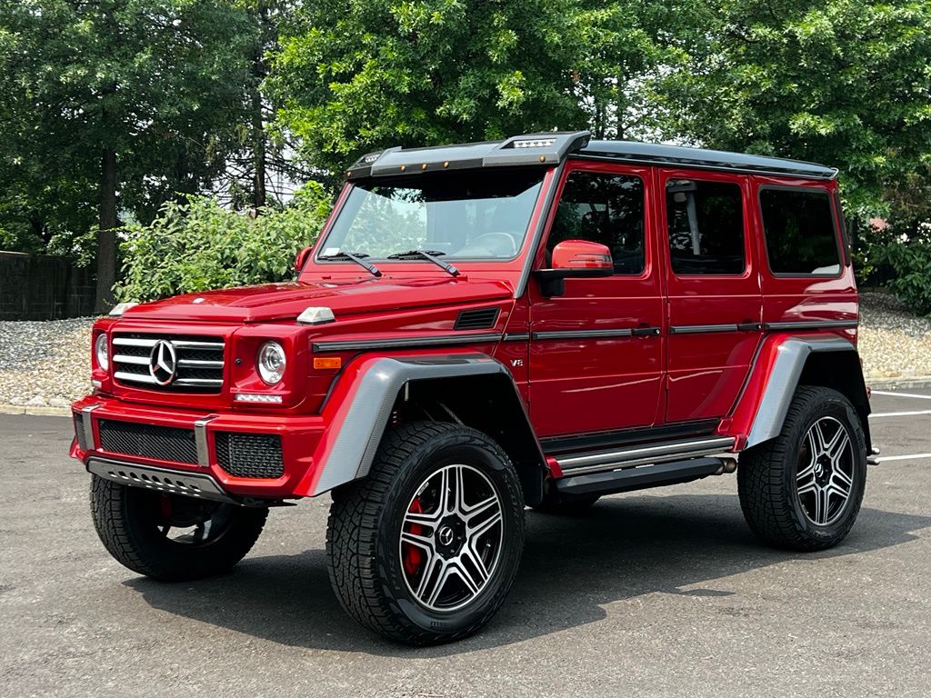 Paprika Red 2017 Mercedes-Benz G-Class SUV / Crossover All-Wheel Drive 7-Speed Automatic