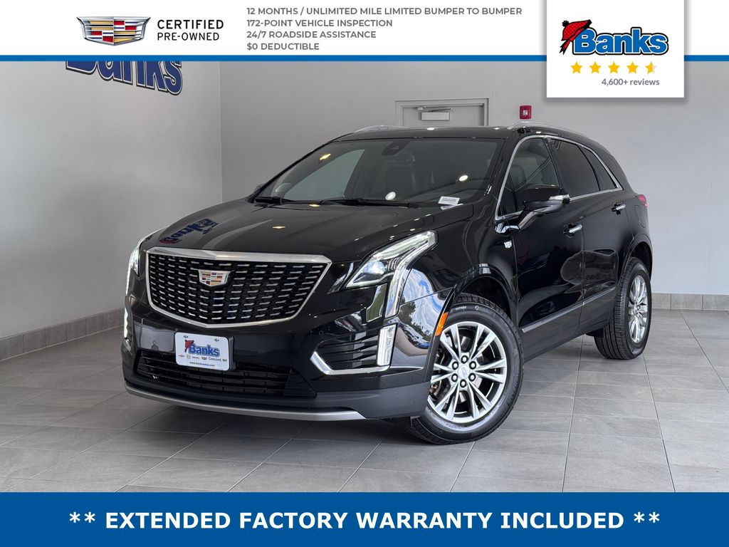 Stellar Black Metallic 2023 Cadillac XT5 Premium Luxury AWD SUV / Crossover Four-Wheel Drive 9-Speed Automatic