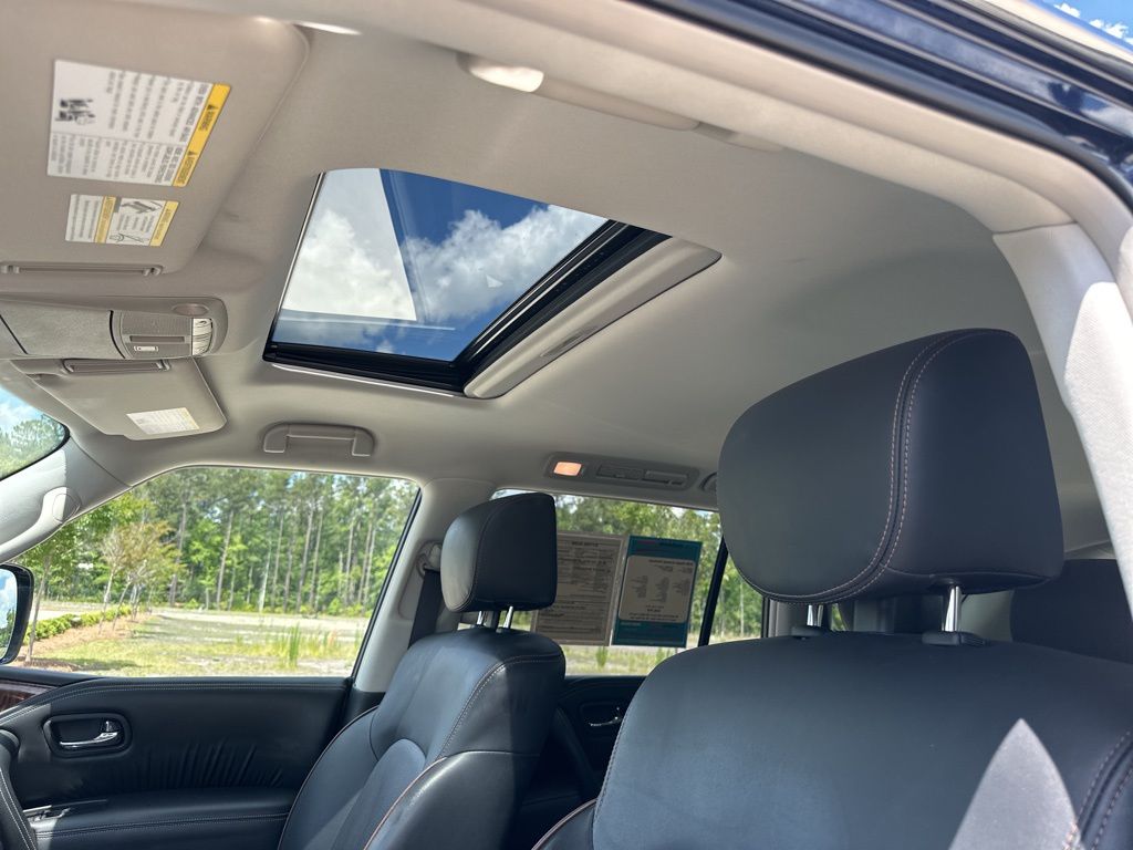 2020 Hermosa Blue Pearl Nissan Armada Platinum 4X4 SUV