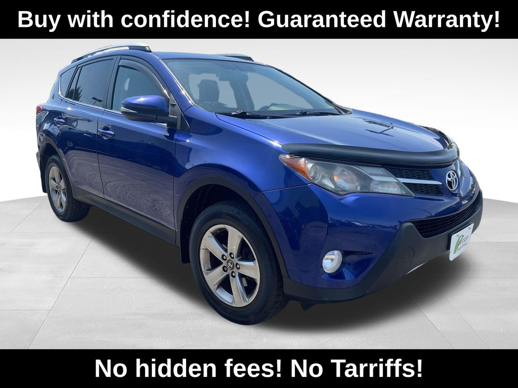 Blue Crush Metallic 2015 Toyota RAV4 SUV / Crossover All-Wheel Drive 6-Speed Automatic