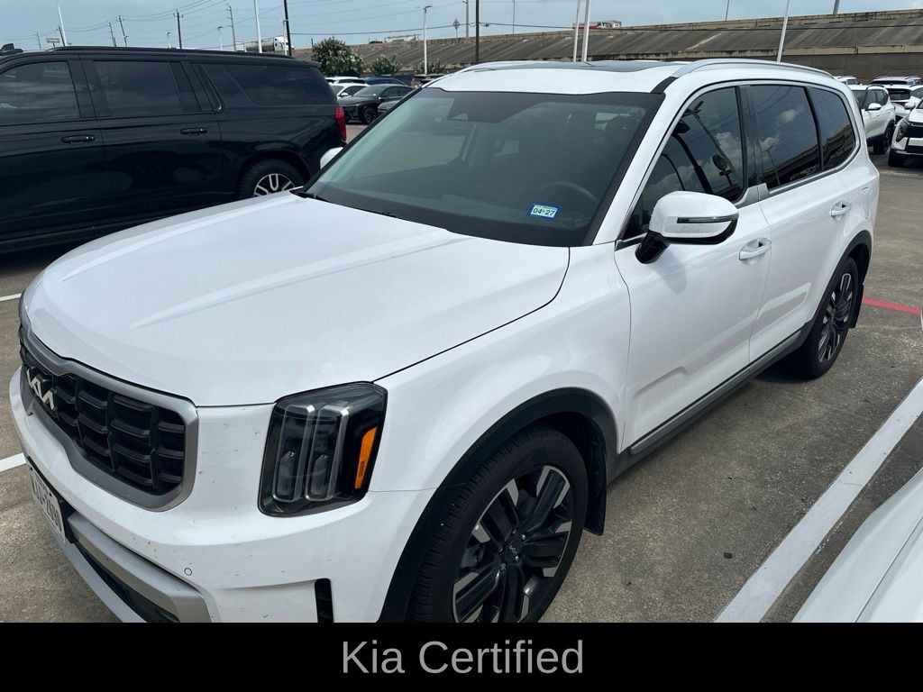 2025 Kia Telluride SX White at Emmons Autoplex