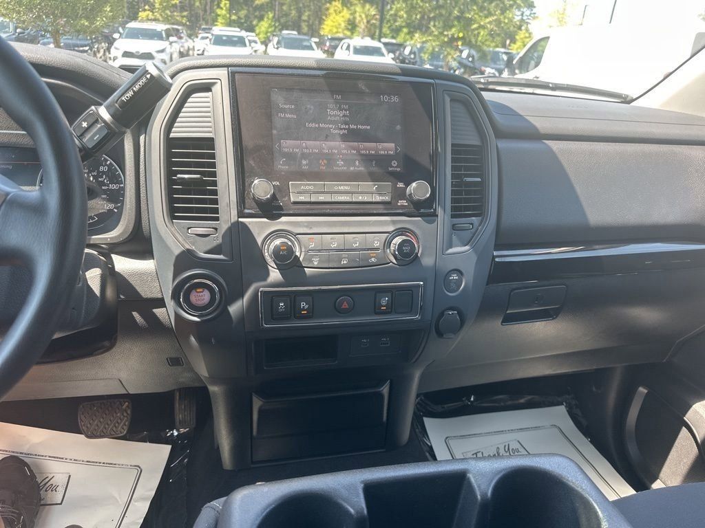 2024 Gun Metallic Nissan Titan SV RWD Truck