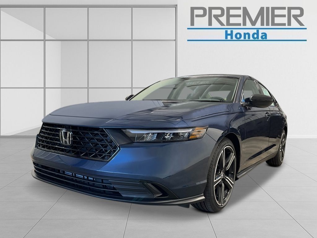 Canyon River Blue Metallic 2026 Honda Accord Sedan Front-Wheel Drive Continuously Variable Transmission