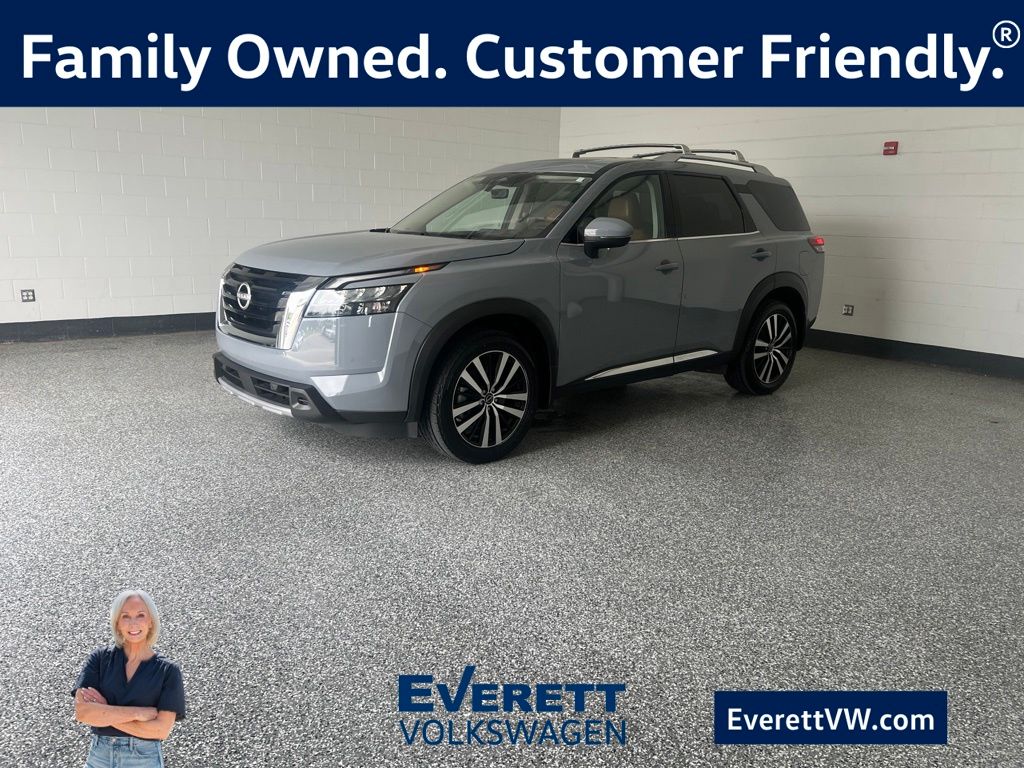 Boulder Gray Pearl 2025 Nissan Pathfinder SUV / Crossover All-Wheel Drive 9-Speed Automatic