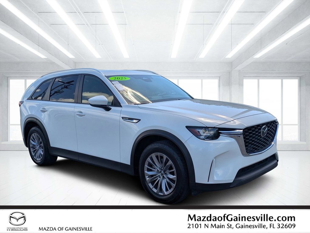 White 2025 Mazda CX-90 3.3 Turbo Select AWD SUV / Crossover All-Wheel Drive 8-Speed Automatic