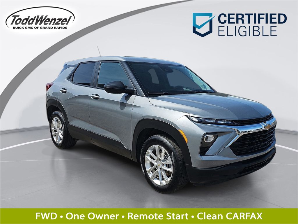 Sterling Gray Metallic 2024 Chevrolet Trailblazer LS FWD SUV / Crossover Front-Wheel Drive Continuously Variable Transmission