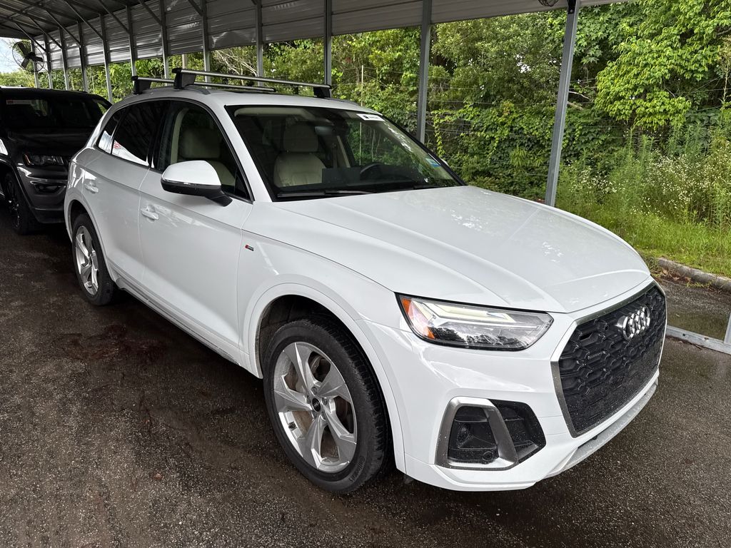 Glacier White 2023 Audi Q5 quattro Premium Plus S Line 45 TFSI SUV / Crossover All-Wheel Drive 7-Speed Automatic