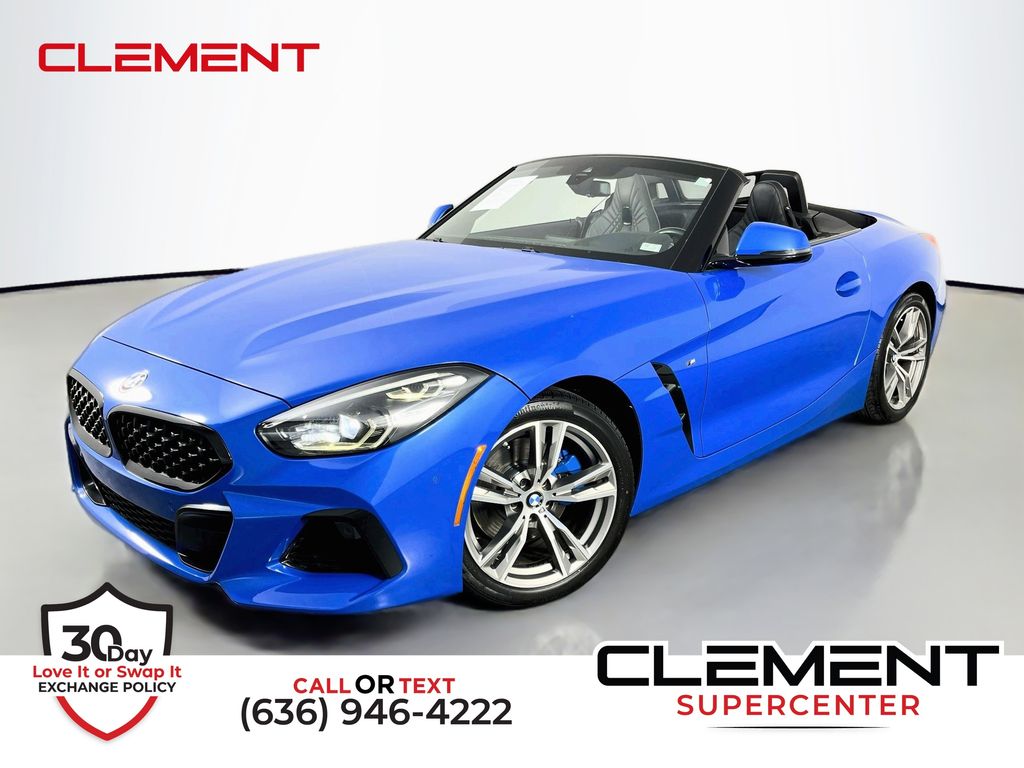 Misano Blue Metallic 2020 BMW Z4 Convertible Rear-Wheel Drive 8-Speed Automatic