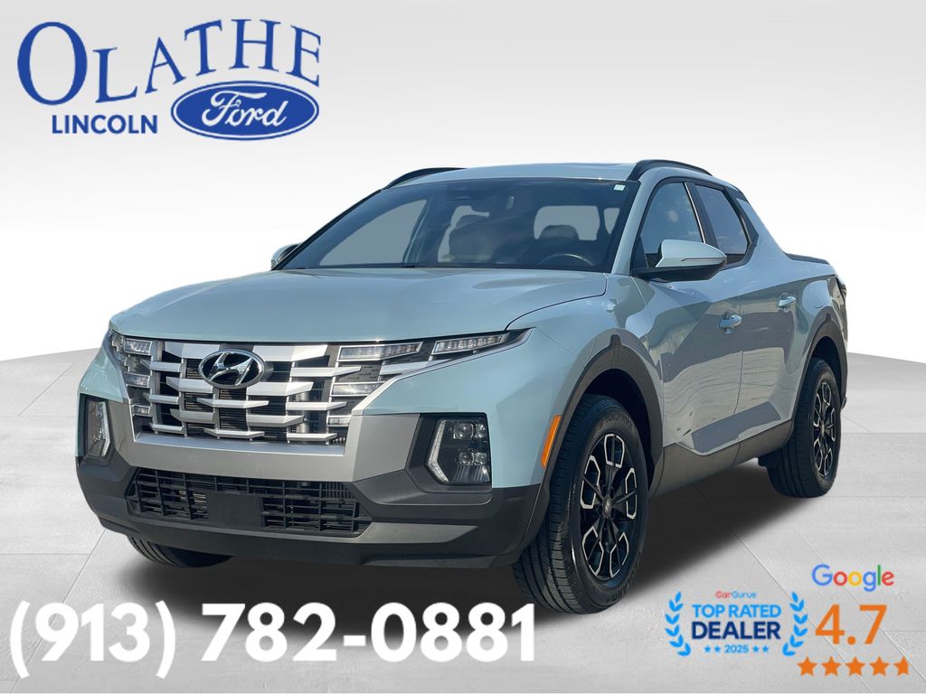 Blue Stone 2023 Hyundai Santa Cruz SEL Premium Crew Cab AWD Pickup Truck All-Wheel Drive Automatic
