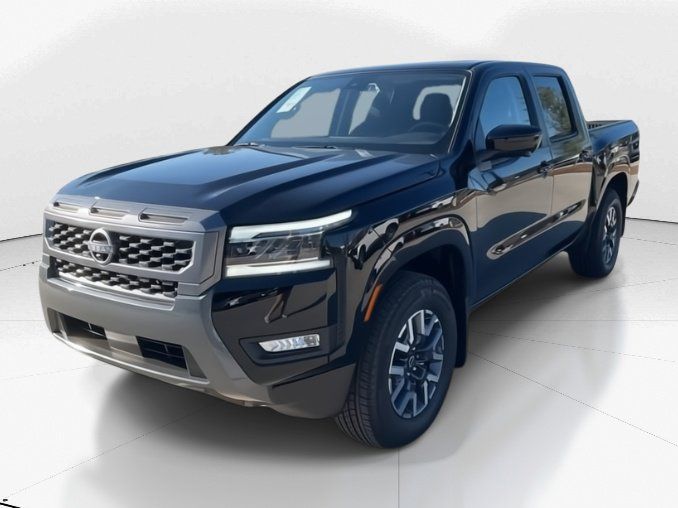 2025 Super Black Nissan Frontier SL RWD Truck