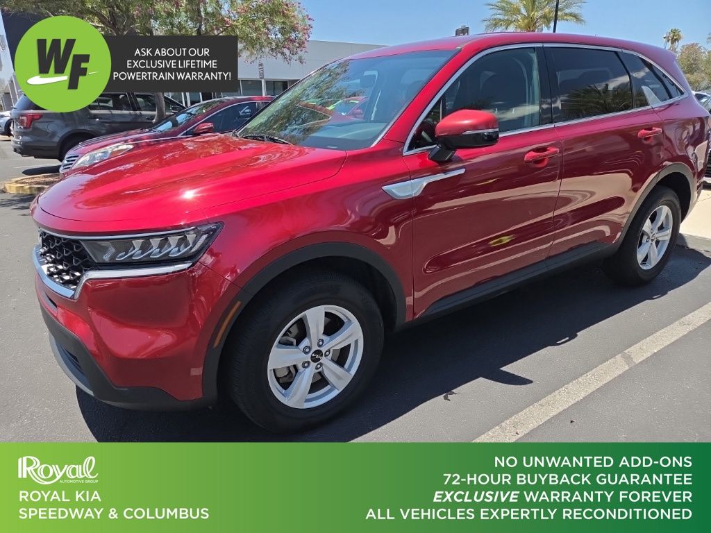 Passion Red 2023 Kia Sorento LX AWD SUV / Crossover All-Wheel Drive 8-Speed Automatic