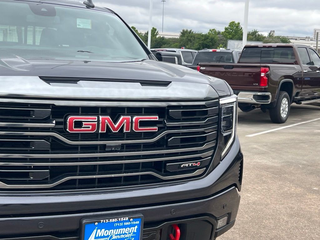 2024 GMC Sierra 1500 AT4 Silver at Emmons Autoplex