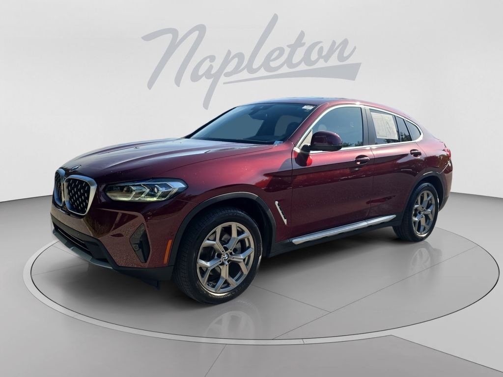 Red Metallic 2025 BMW X4 SUV / Crossover All-Wheel Drive 8-Speed Automatic