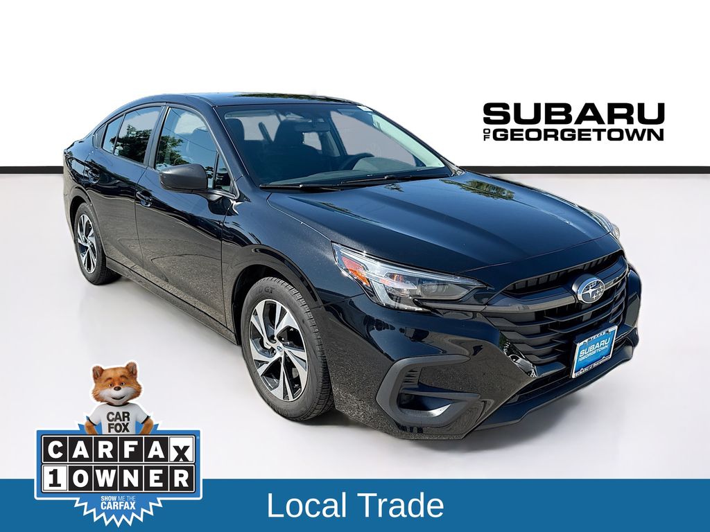 Crystal Black Silica 2023 Subaru Legacy Sedan All-Wheel Drive Continuously Variable Transmission
