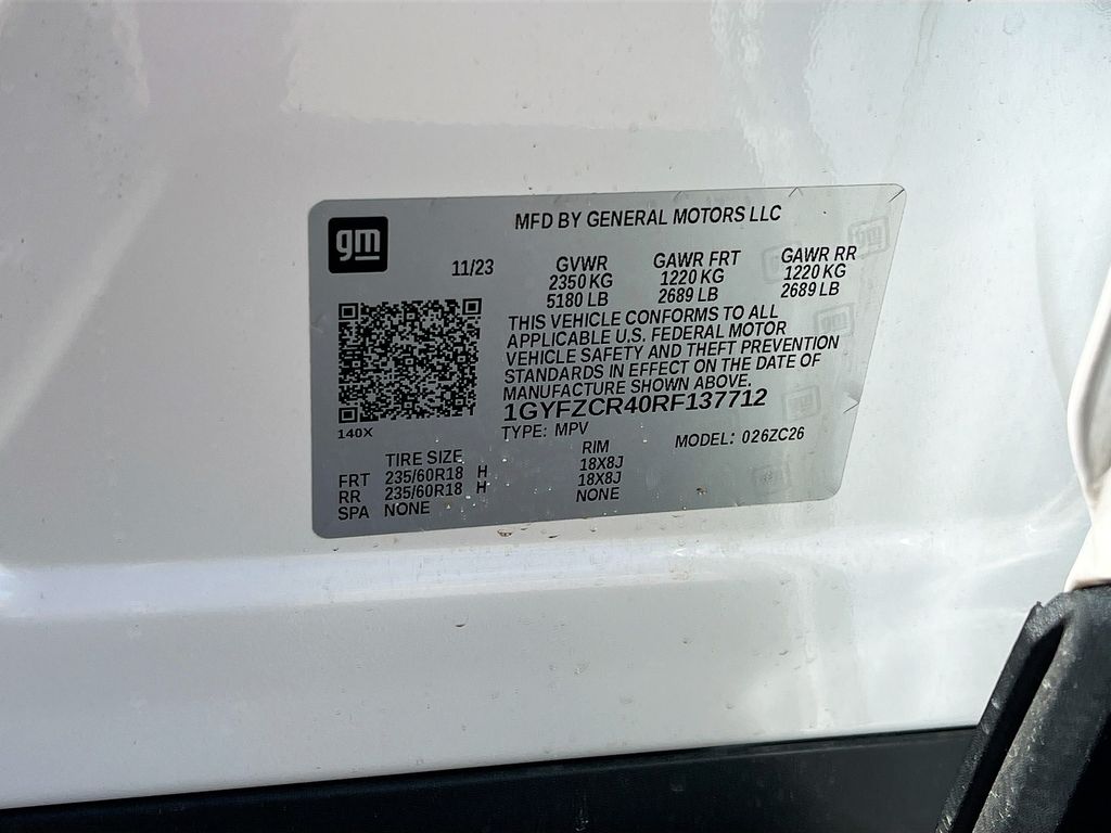 Used 2024 White Cadillac Premium Luxury image 30