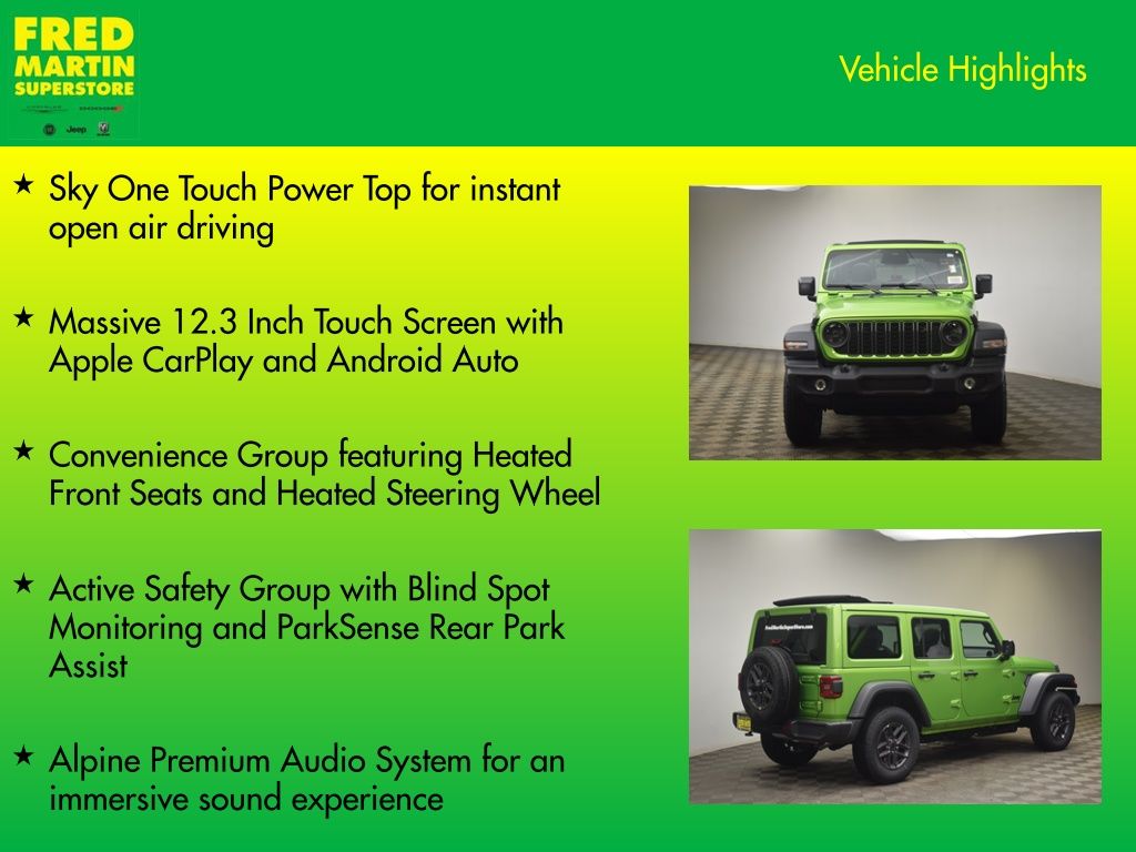 new 2026 Jeep Wrangler car, priced at $49,234