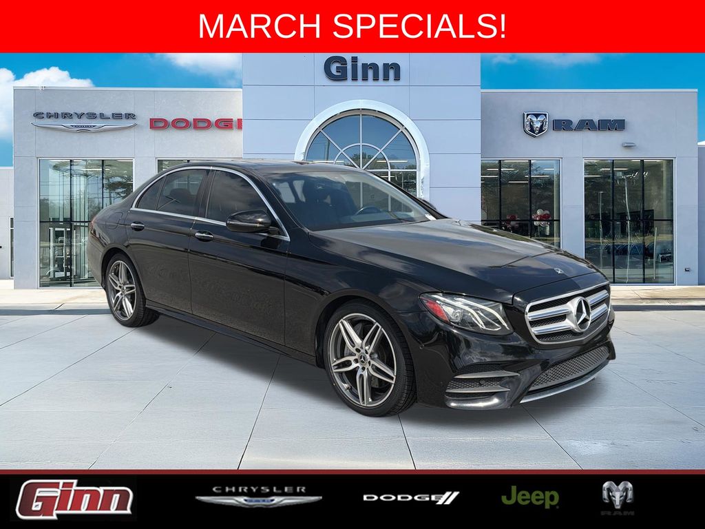 Black 2018 Mercedes-Benz E-Class E 300 Sedan RWD Sedan Rear-Wheel Drive 9-Speed Automatic