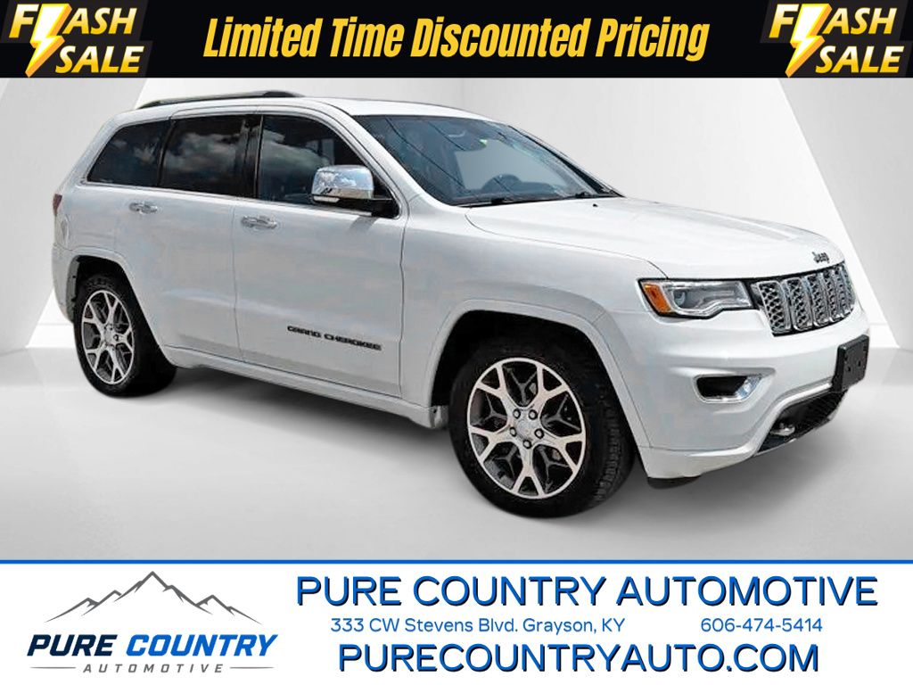 Bright White Clearcoat 2020 Jeep Grand Cherokee SUV / Crossover Four-Wheel Drive 8-Speed Automatic