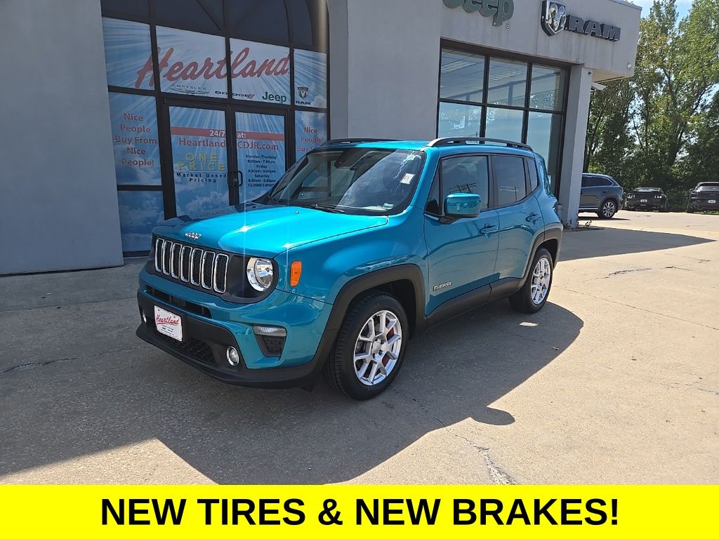 Bikini Metallic Clearcoat 2021 Jeep Renegade SUV / Crossover Front-Wheel Drive 9-Speed Automatic