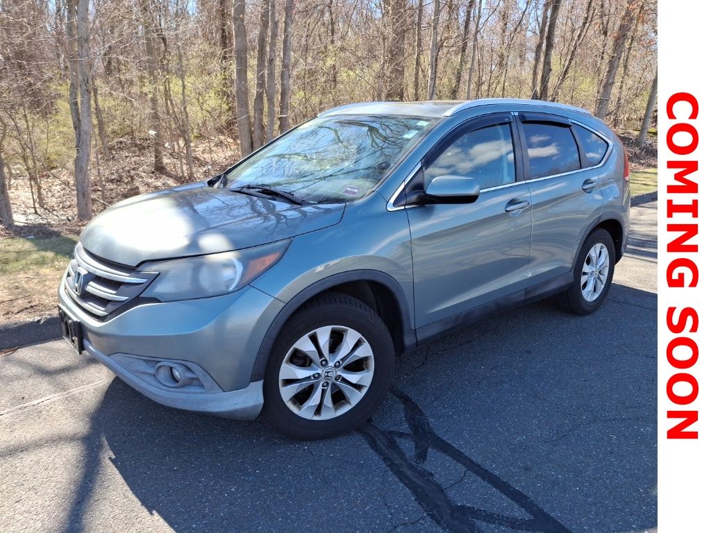 Gray 2012 Honda CR-V EX-L AWD SUV / Crossover All-Wheel Drive 5-Speed Automatic
