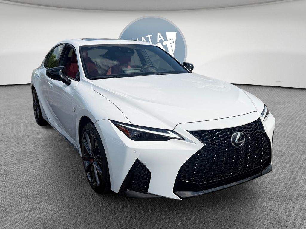 Ultra White 2025 Lexus IS Sedan  6-Speed Automatic